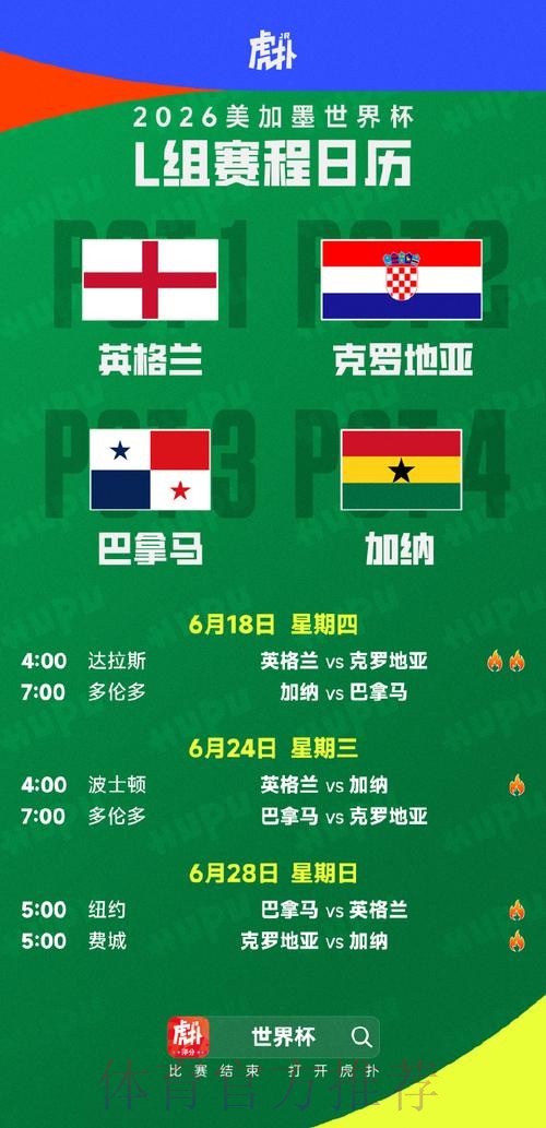 2026世界杯小组赛赛程什么时候开始 2026世界杯小组赛赛程什么时候开始